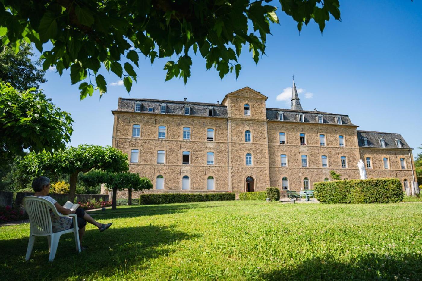 Saint-Côme-dʼOlt Accueil Du Couvent De Malet酒店 外观 照片